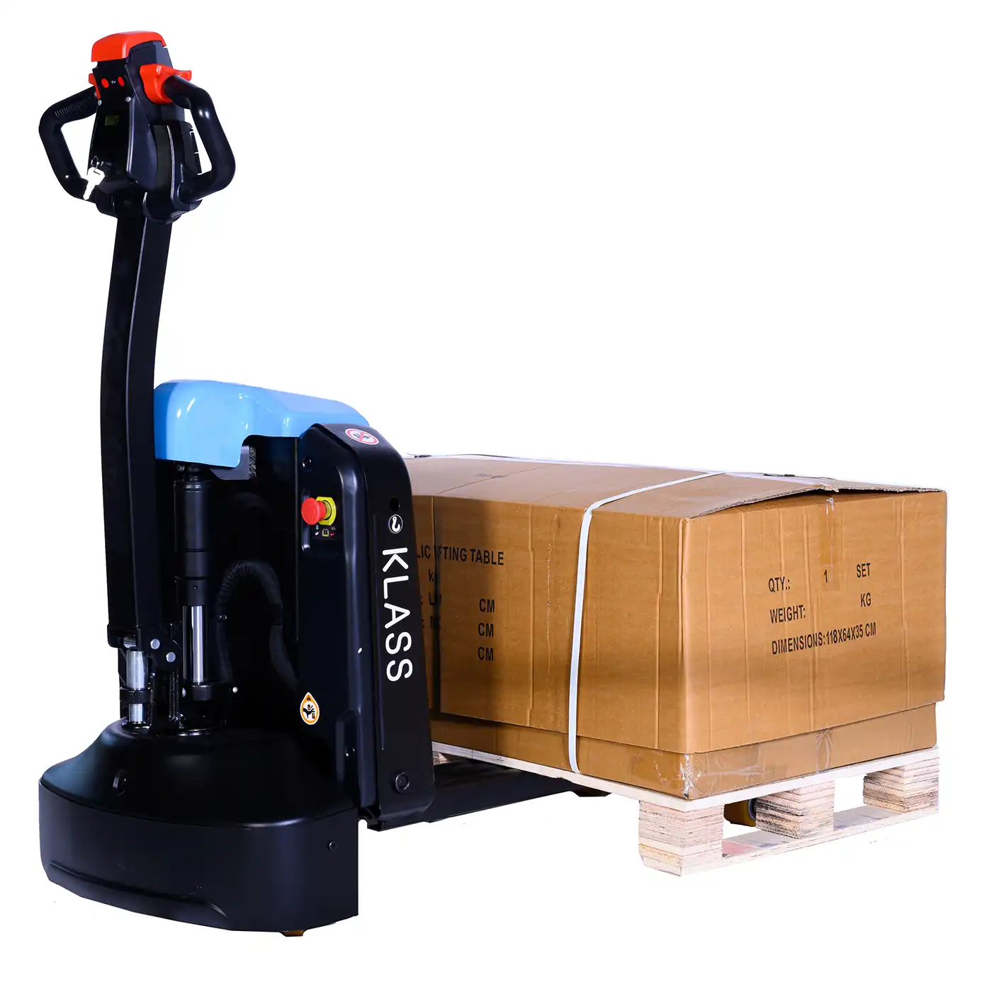 EPT18, Transpallet elettrico 1.800 kg, batteria Li-Ion, ricarica rapida <span style="color: #339966;">2 anni di garanzia per la batteria Li-Ion</span> <ul> <li><span style="font-size: 100%;">Batteria Li-Ion 48V/20Ah</span></li> <li>Caricatore integrato</li> <li><span style="font-size: 100%;">Ruote anteriori doppie</span></li> </ul> EPT18, Transpallet elettrico 1.800 kg, batteria Li-Ion, ricarica rapida - immagine 7