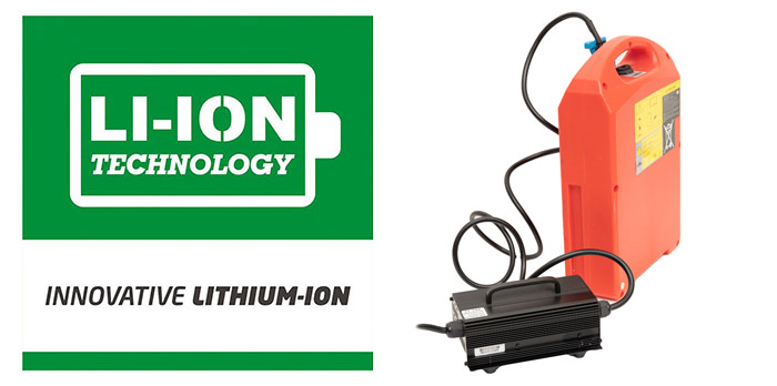 CBD20 incarcator Li ion logo SL15L3 Transpallet elettrico 1.500 kg, batteria Li-Ion