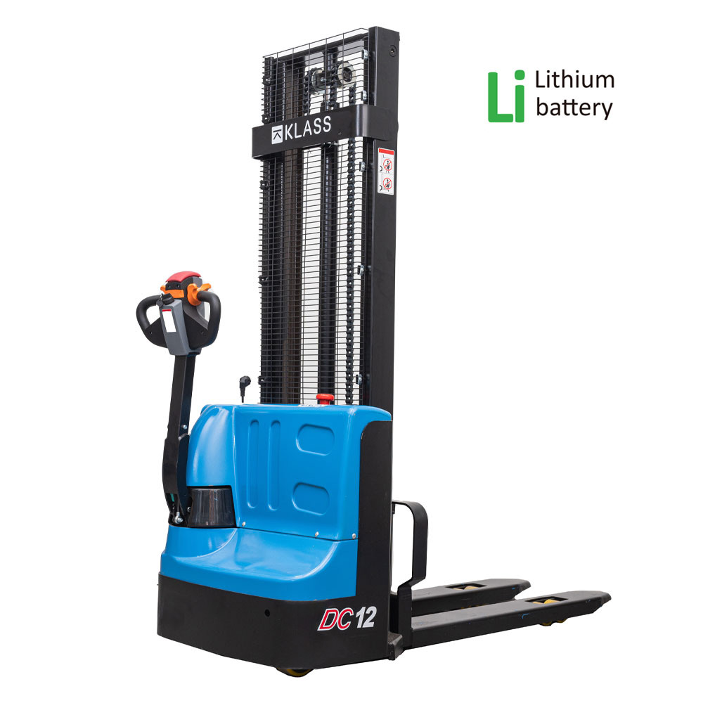 CDD12J Li, Stoccatore elettrico 1200 kg, Batteria Li-Ion, sollevamento 3000 mm