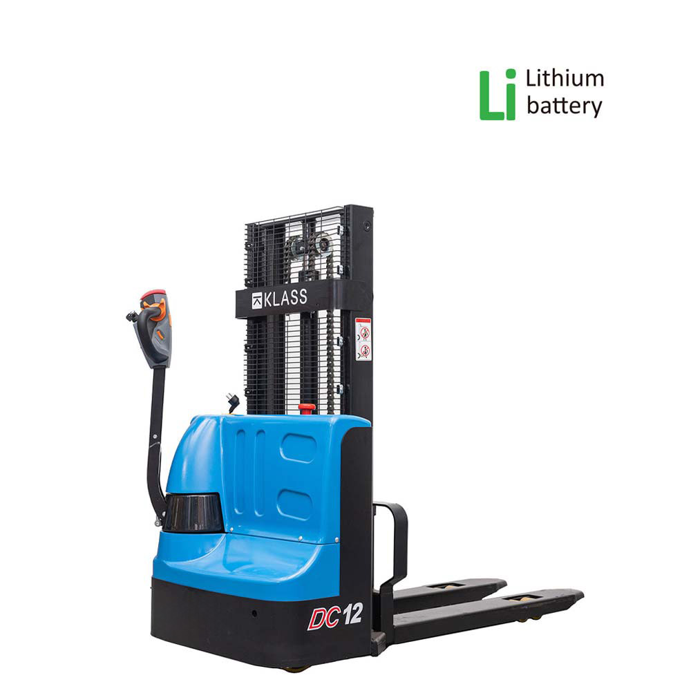 CDD12J Li, Stoccatore elettrico 1.200 kg, Batteria Li-Ion, sollevamento 2.000 mm