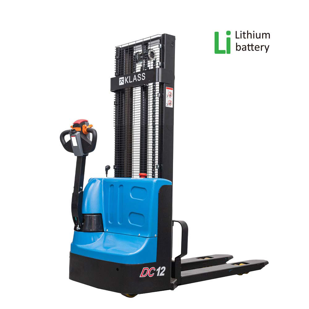 CDD12J Li, Stoccatore elettrico 1.200 kg, Batteria Li-Ion, sollevamento 2.500 mm