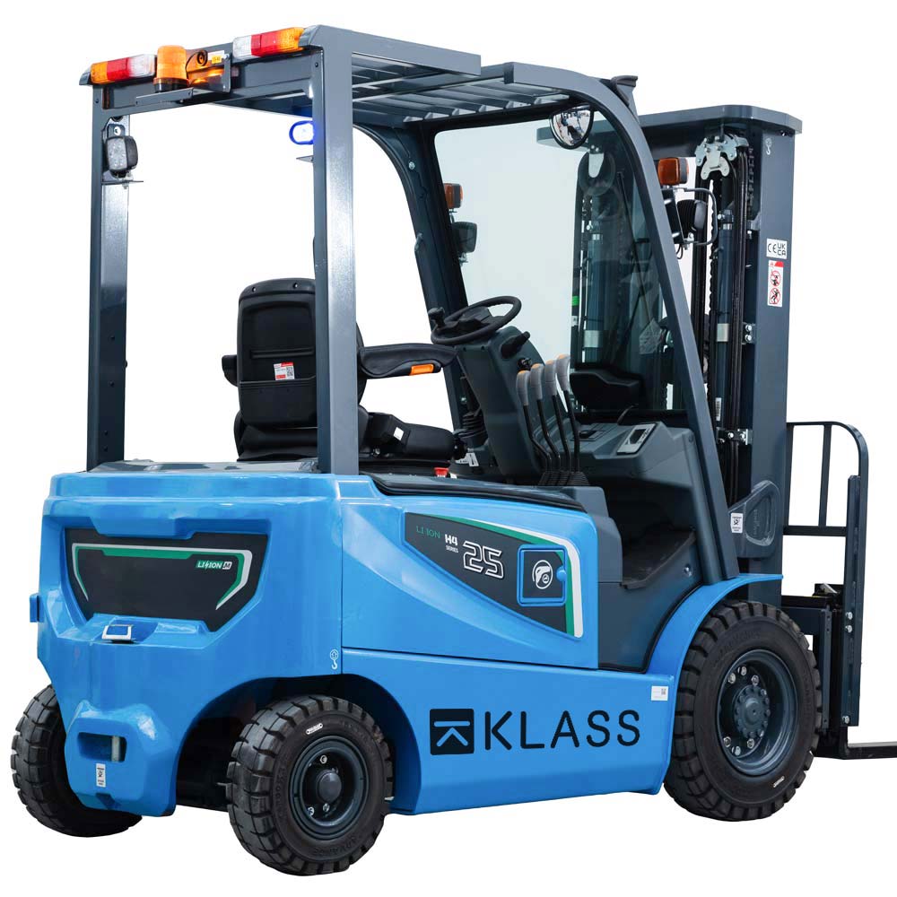 CPD25-GB2LI-S, Carrello elevatore elettrico 2.5 t,cabina con vetro anteriore, Li-Ion 80V/205Ah, Sollevamento 3.5m, Cabina con vetro anteriore
