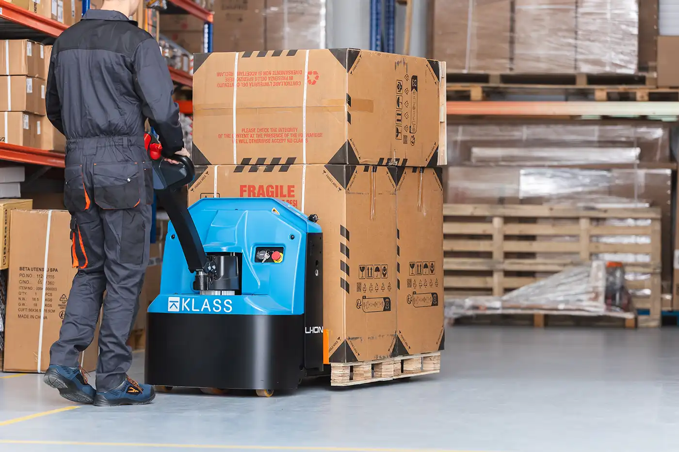 EPT20 W descriere1 EPT20-W, Transpallet elettrico 2.000 kg, batteria Li-Ion