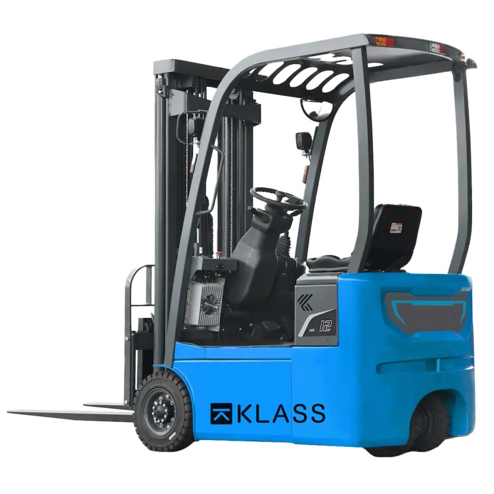 CPD12SQ 4a CPD12SQ-A1LiH4, Carrello elevatore elettrico a 3 ruote 1.200 kg, montante triplex, cabina aperta
