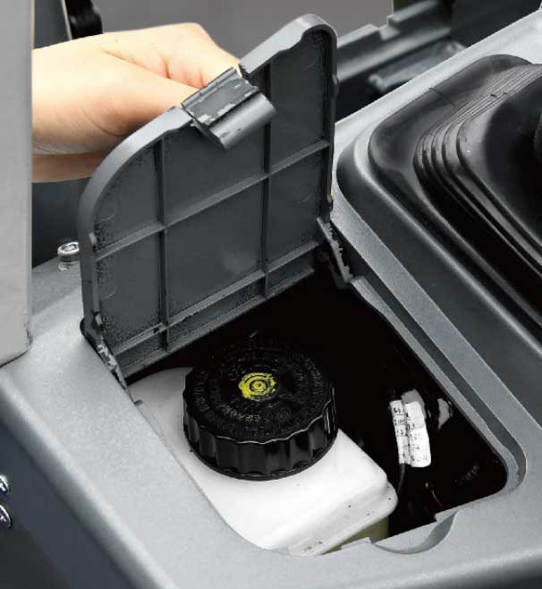 acces facil lichid frana CPD18-GB2LI-S, Carrello elevatore elettrico 1.800 kg, montante duplex, cabina con vetro frontale