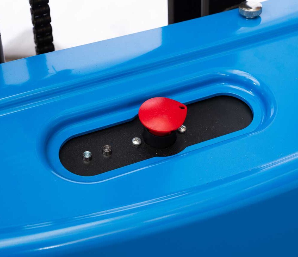 QDA12EL16 1a QDA12EL20, Stoccatore elettrico 1.200 kg, Batteria AGM, sollevamento 2.000 mm