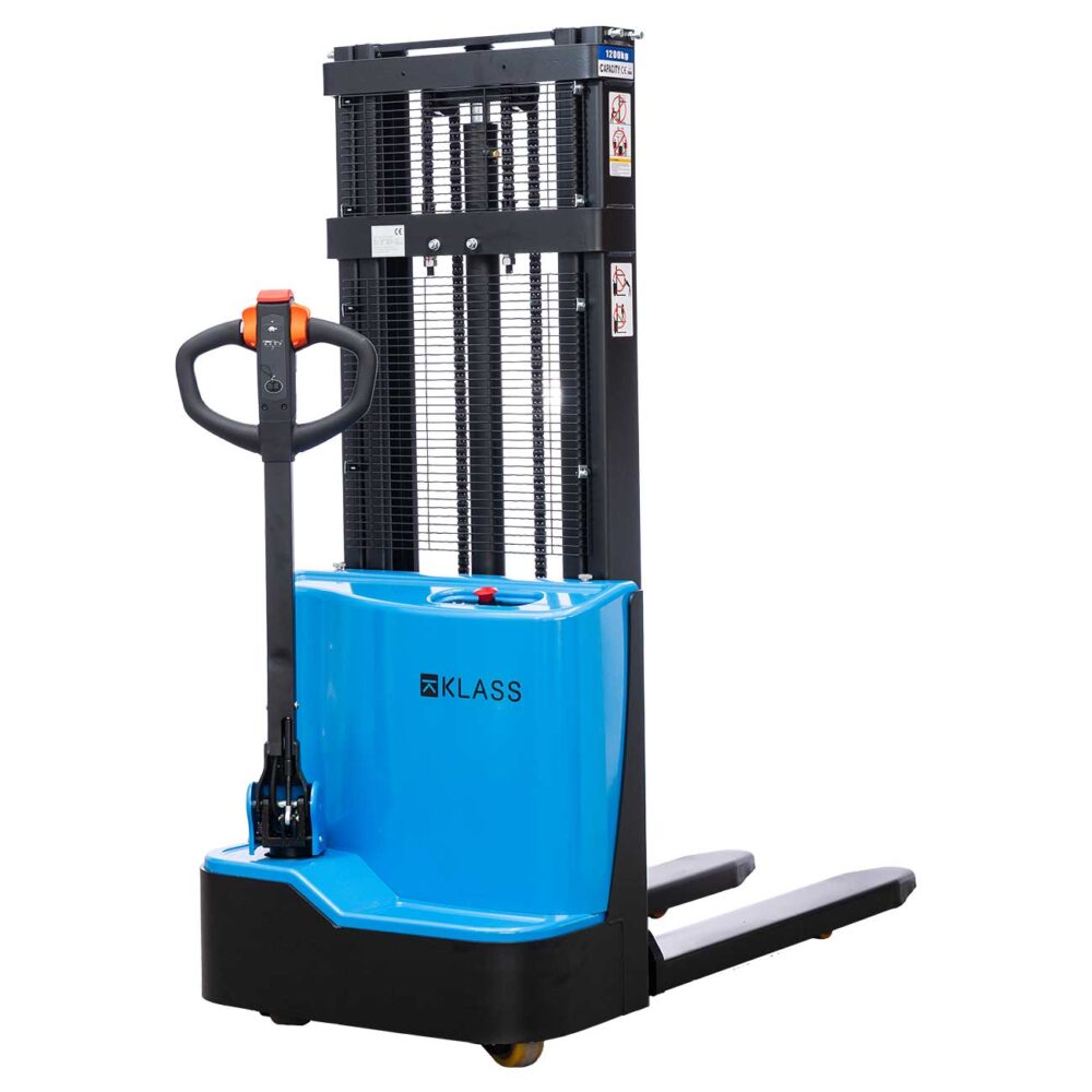 QDA25 2b QDA12EL20, Stoccatore elettrico 1.200 kg, Batteria AGM, sollevamento 2.000 mm