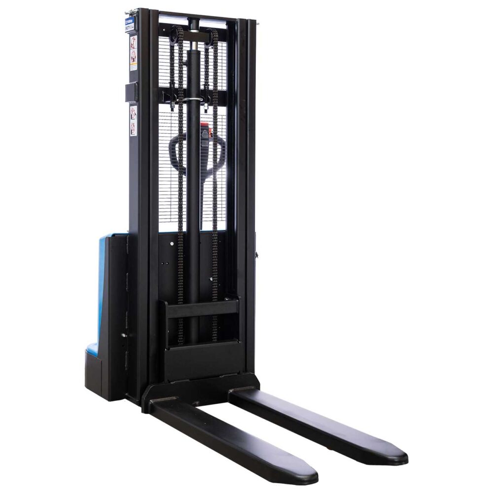 QDA25 6b QDA12EL20, Stoccatore elettrico 1.200 kg, Batteria AGM, sollevamento 2.000 mm