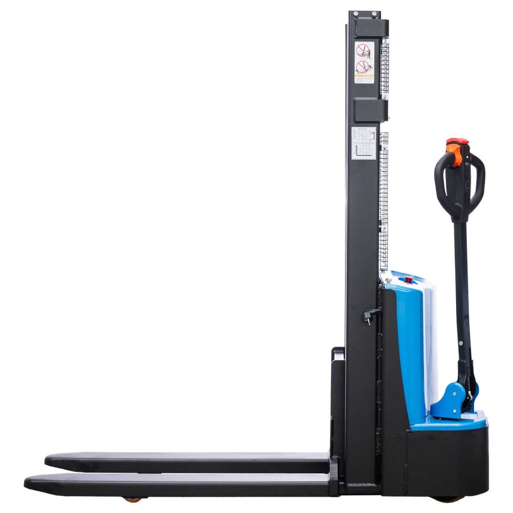 QDA25 7b QDA12EL25, Stoccatore elettrico 1.200 kg, Batteria AGM, sollevamento 2.500 mm