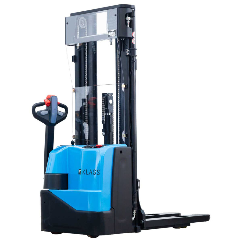 CDD16-A2FLIH, Transpallet elettrico con montante 1.600 kg, batteria Li-Ion, sollevamento 4.500 mm