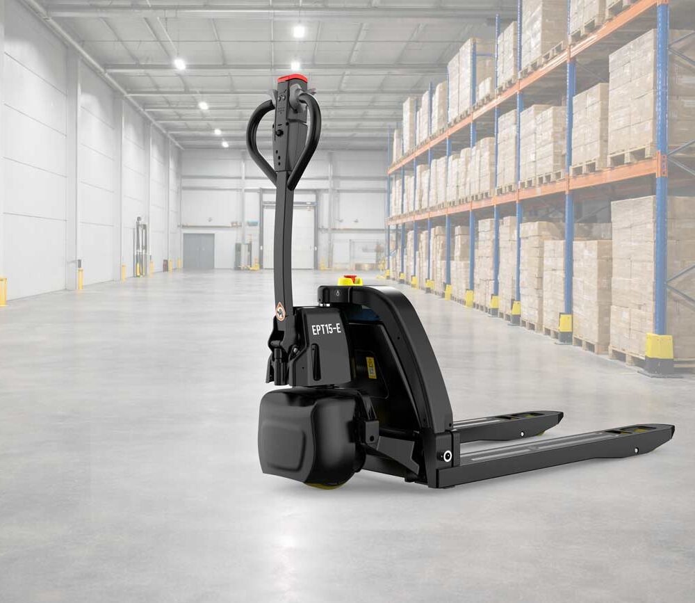 EPT15EZ cover copy EPT15-E-Li Transpallet elettrico 1.500 kg, batteria Li-Ion