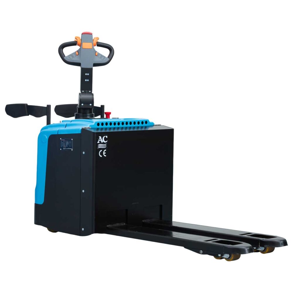 SL25GA 4 SL25GA Transpallet elettrico con piattaforma 2.500 kg, batteria Li-Ion, ricarica rapida