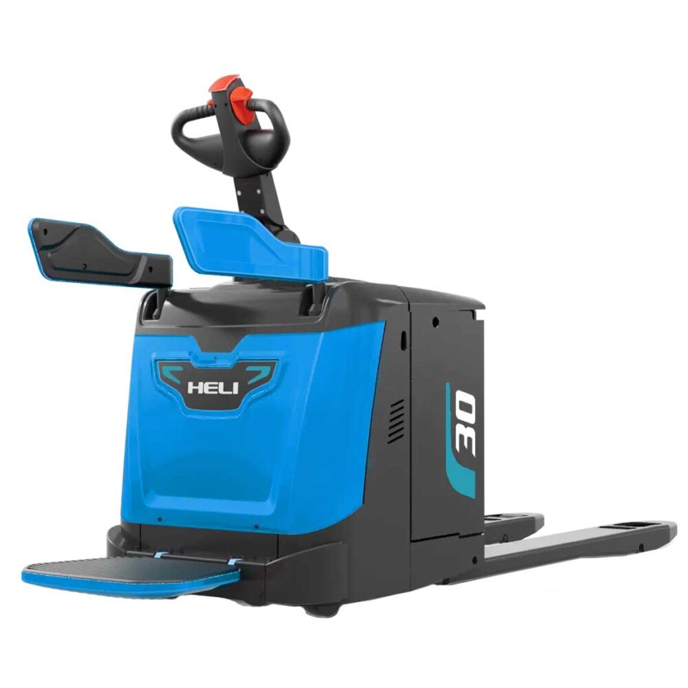 CBD25-A2FLiH, Transpallet elettrico con piattaforma 2.500 kg, batteria Li-Ion, ricarica rapida