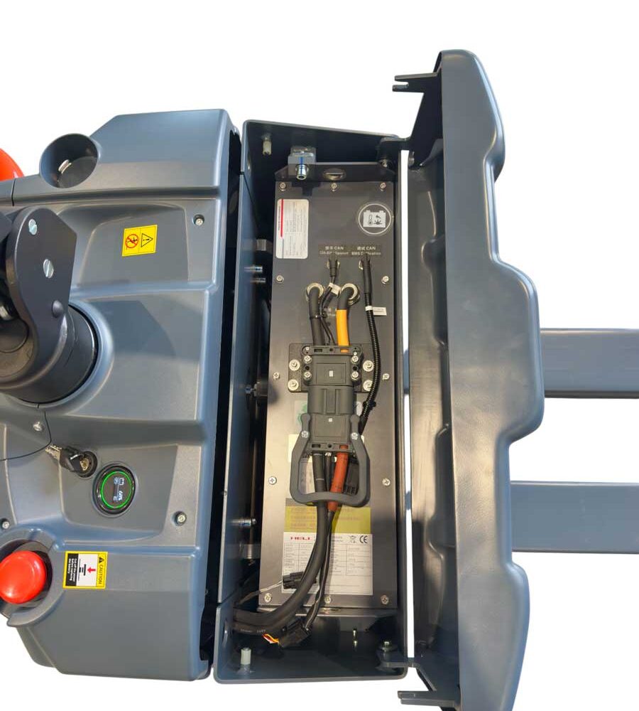 CBD25 A2FLiH 4 CBD25-A2FLiH, Transpallet elettrico con piattaforma 2.500 kg, batteria Li-Ion, ricarica rapida
