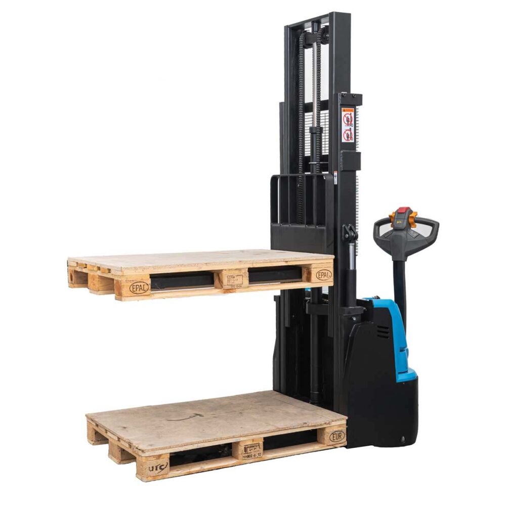 CDD12R EN 4 CDD12R-EN Stoccatore elettrico 1.200 kg, con doppio sollevamento, altezza di sollevamento 2.500 mm