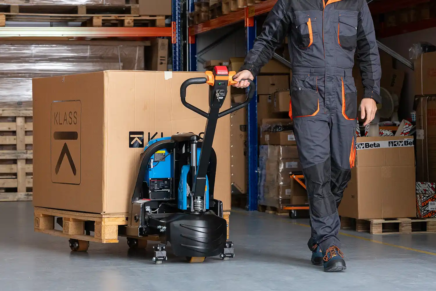 SL1520L3 7 SL20L3 Transpallet elettrico 2.000 kg, batteria Li-Ion